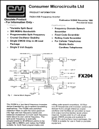Click here to download FX204 Datasheet