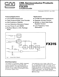 Click here to download FX315J Datasheet