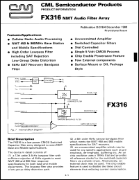 Click here to download FX316 Datasheet