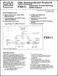 Click here to download FX611 Datasheet