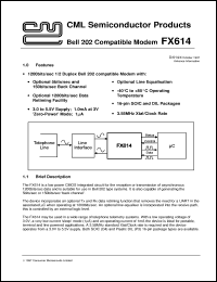Click here to download FX614P3 Datasheet