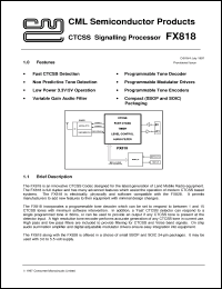 Click here to download FX818D2 Datasheet