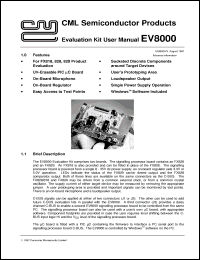 Click here to download EV8000 Datasheet