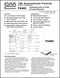Click here to download FX465 Datasheet