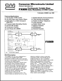 Click here to download FX609 Datasheet