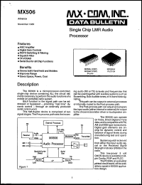 Click here to download MAX506LH24-lead Datasheet