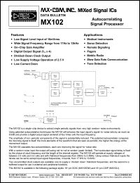 Click here to download MX102 Datasheet