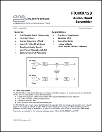 Click here to download MX128 Datasheet