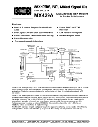 Click here to download MX429 Datasheet