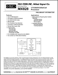 Click here to download MX828 Datasheet