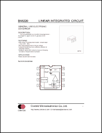 Click here to download BA6220 Datasheet
