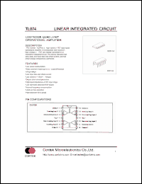 Click here to download TL074C Datasheet