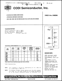 Click here to download 1N826 Datasheet