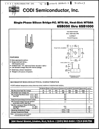 Click here to download 6SB200 Datasheet