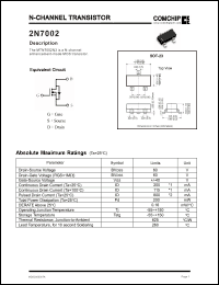 Click here to download 2N7002 Datasheet