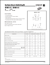 Click here to download CDSW4148 Datasheet
