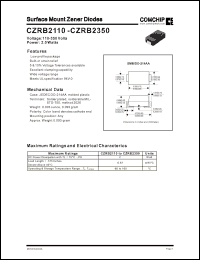 Click here to download CZRB2340 Datasheet