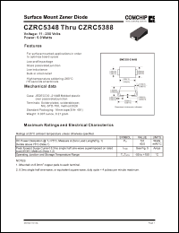 Click here to download CZRC5385B Datasheet