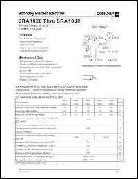 Click here to download SRA1030 Datasheet