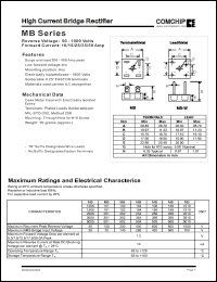 Click here to download MB1505-1510 Datasheet