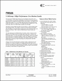 Click here to download FM336 Datasheet