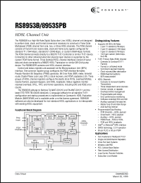 Click here to download RS8953SPB EPJ Datasheet