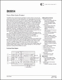 Click here to download BT8954 Datasheet