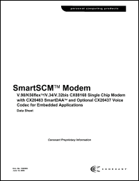 Click here to download CX20463LSD Datasheet