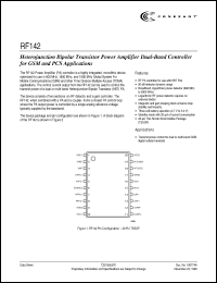 Click here to download RF142 Datasheet