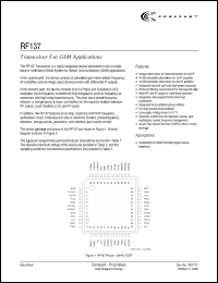 Click here to download RF137 Datasheet