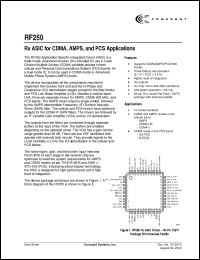 Click here to download RF250 Datasheet