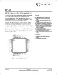 Click here to download RF133 Datasheet