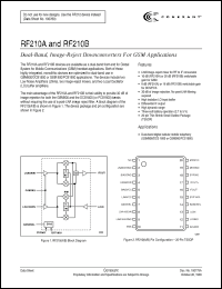 Click here to download RF210A Datasheet
