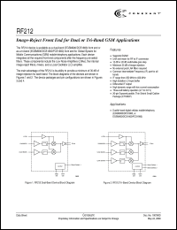 Click here to download RF212-21 Datasheet