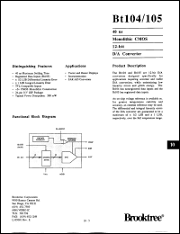 Click here to download BT105JC Datasheet