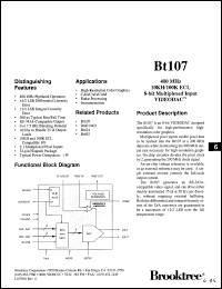 Click here to download BT107BF400 Datasheet