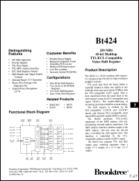 Click here to download BT424KC Datasheet