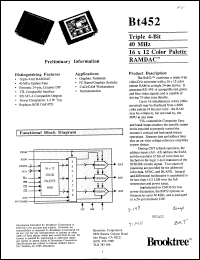 Click here to download BT452KC Datasheet