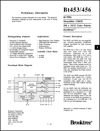 Click here to download BT456KP66 Datasheet