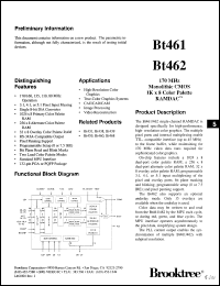 Click here to download BT462KG135 Datasheet