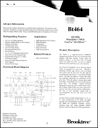 Click here to download BT464KG135 Datasheet