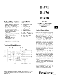 Click here to download BT476KP66 Datasheet