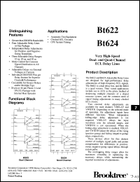 Click here to download BT622KHJ Datasheet