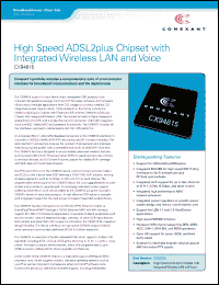 Click here to download CX94615 Datasheet
