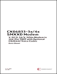 Click here to download CX06833-42 Datasheet