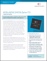 Click here to download CX95516 Datasheet