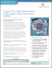 Click here to download CX25896 Datasheet