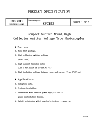 Click here to download KPC452 Datasheet