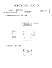 Click here to download D1B050000 Datasheet