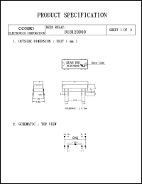 Click here to download D1B120D00 Datasheet